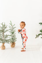 Load image into Gallery viewer, Bows | ZIP ROMPER