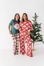 Load image into Gallery viewer, RED Santa Stripes | WOMEN'S Long Sleeve Top