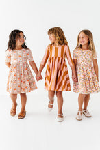 Load image into Gallery viewer, Autumn Posy | Collared Twirl Dress