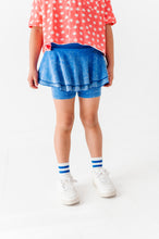 Load image into Gallery viewer, BLUE | Vintage RIB Skort