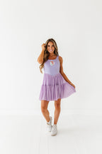Ariel (ADULT) | Orchid Mesh DRESS