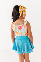 Fruity Floral | Ribbed Tank