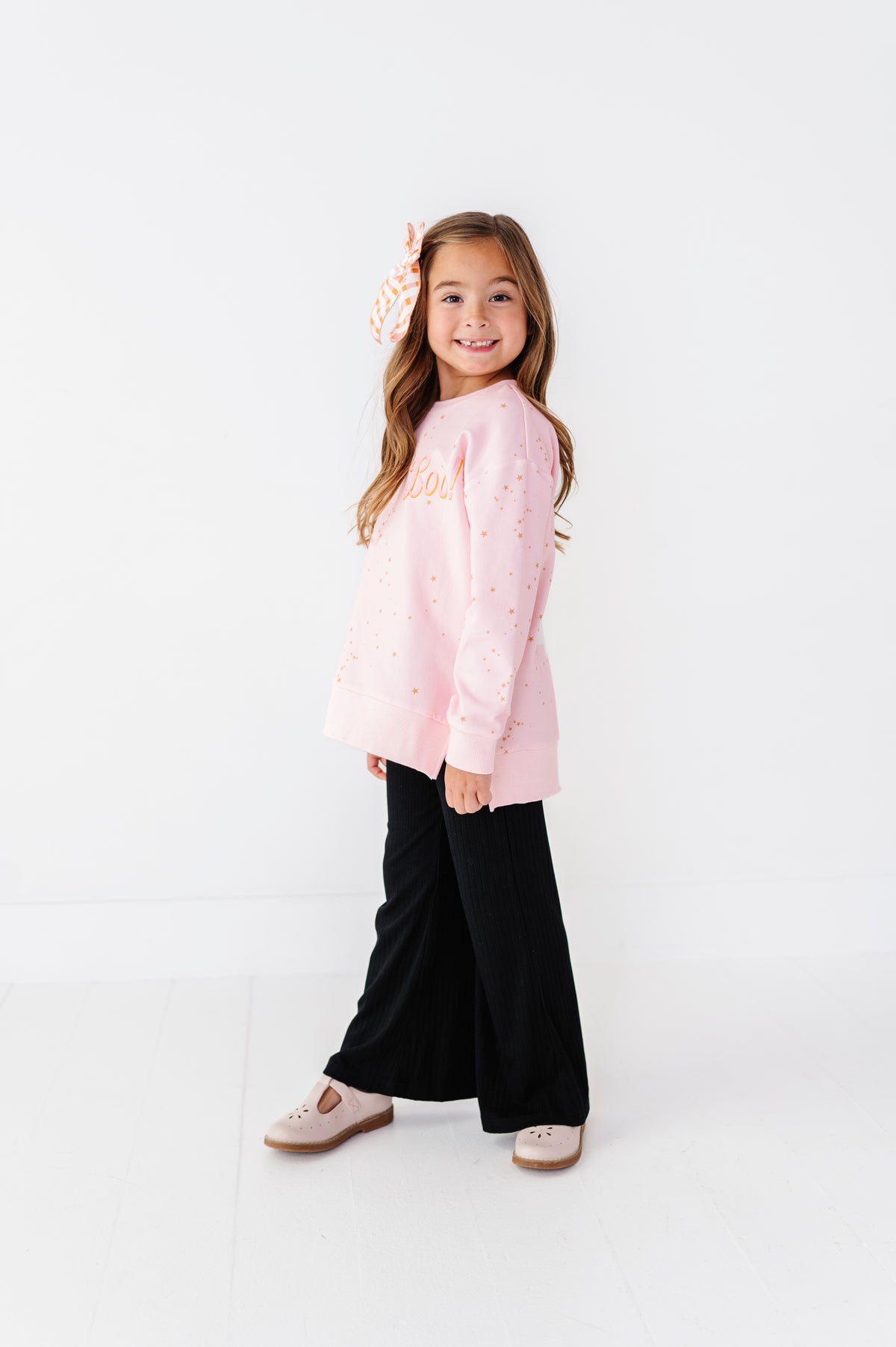 Black Magic | RIB Wide Leg Pants