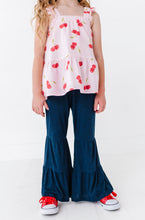 Load image into Gallery viewer, Very Cherry (PINK) Peplum + Pants SET