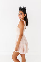 Load image into Gallery viewer, Pumpkin Bow TAN | (ADULT) Mesh DRESS