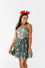 Load image into Gallery viewer, Mickey's Evergreen Check | ADULT Mesh Dress