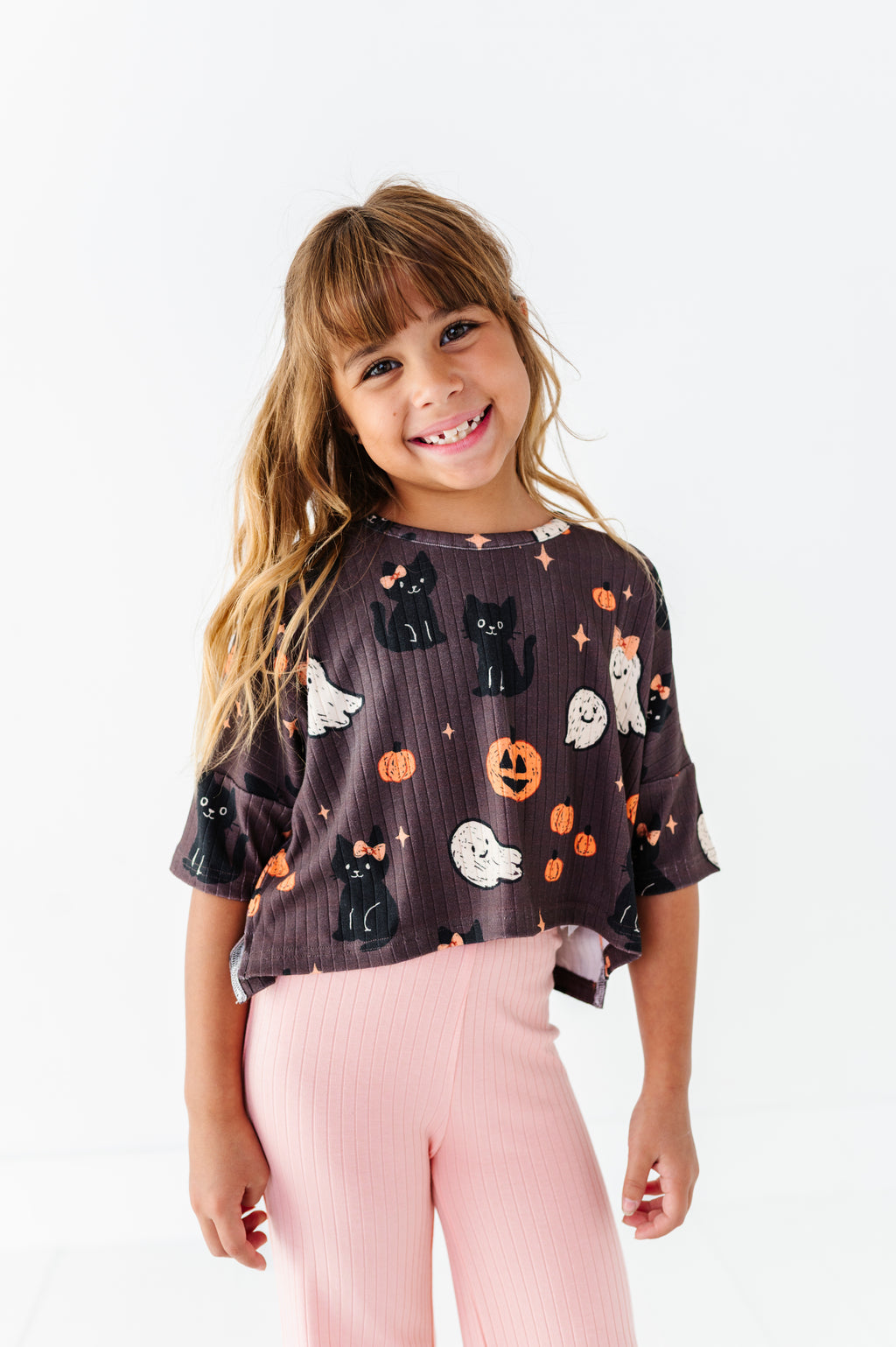 Boo Crew | RIB Boxy Crop