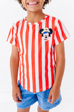 Load image into Gallery viewer, Mickey Pocket (RED Stripes) | KIDS TEE