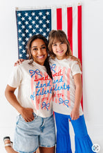 Load image into Gallery viewer, Sweet Land of Liberty | ADULT tees (*CROP + FULL LENGTH HERE)