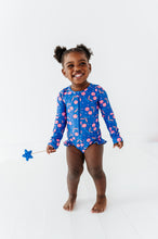 Load image into Gallery viewer, Disco Party in the USA | Rashguard ONE-Piece