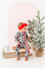 Load image into Gallery viewer, Holly Floral | ZIP ROMPER
