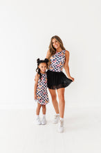 Load image into Gallery viewer, Checkered Minnie Pumpkins | KIDS Activewear SET