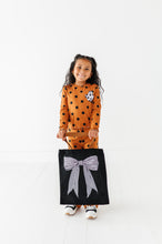 Load image into Gallery viewer, STRIPED BOW | Trick-or-Treat Bag