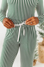 Load image into Gallery viewer, Green Stripes | Women’s PJ PANTS