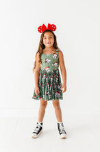 Load image into Gallery viewer, Mickey's Evergreen Check | KIDS Mesh Dress