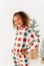Load image into Gallery viewer, Holiday Plaid | GIRLS WIDE-LEG SET