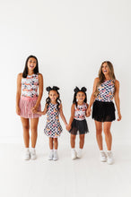 Load image into Gallery viewer, Checkered Minnie Pumpkins | ADULT TANK