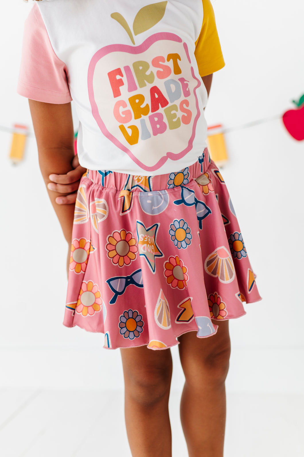 PINK PATCH | SKORT