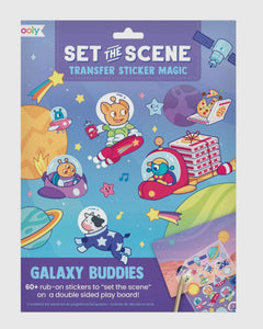 Set The Scene Transfer Stickers- GALAXY BUDDIES