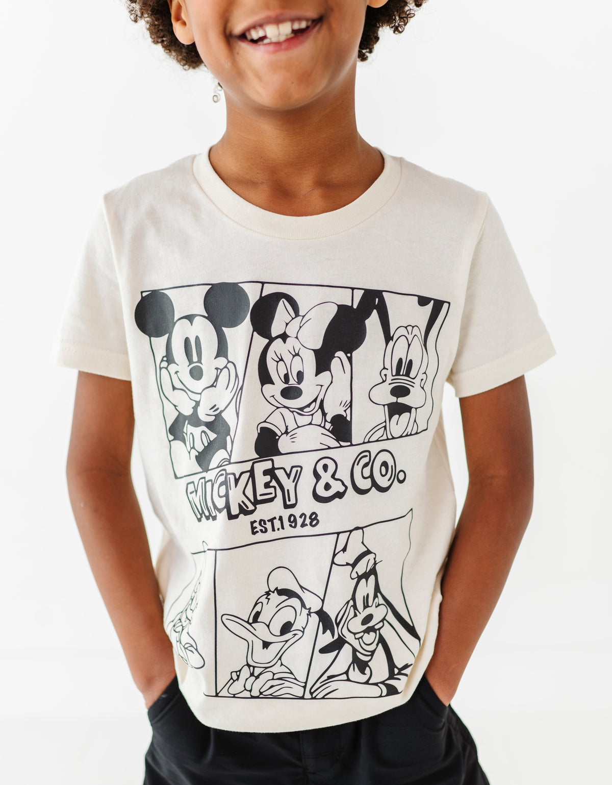 Cartoon Cover | KIDS CREAM TEE