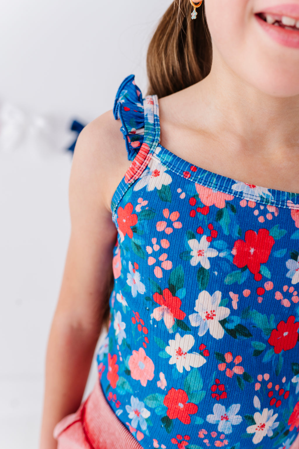 Freedom Floral | RIB TANK