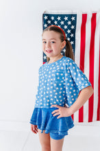 Load image into Gallery viewer, BLUE | Vintage RIB Skort