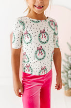 Load image into Gallery viewer, Girly Wreath | Scoop Back TEE