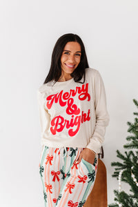 MERRY & BRIGHT | Adult Long Sleeve Tee