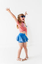 Load image into Gallery viewer, BLUE | Vintage RIB Skort