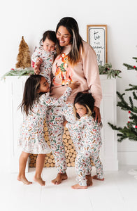 HOLIDAY FLORAL | ADULT WOMENS JOGGER LOUNGE PANTS