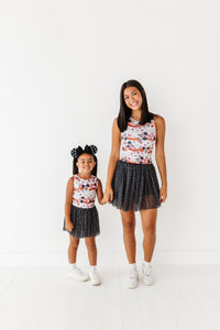 Spotty Dotty | (ADULT) MESH SKORT