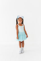 Elsa (KIDS) | Icy Blue Mesh DRESS