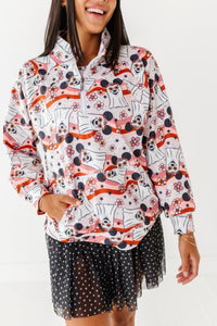 Groovy Minnie Ghosts | (ADULT) 1/4th ZIP