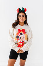 Load image into Gallery viewer, Mickey Bow Frame | CREAM Adult Sweatshirt