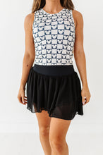 Load image into Gallery viewer, Black Criss Cross | ADULT SKORT