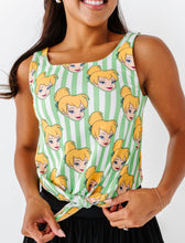Load image into Gallery viewer, TINK Stripe (ADULT) | FRONT-TIE TANK