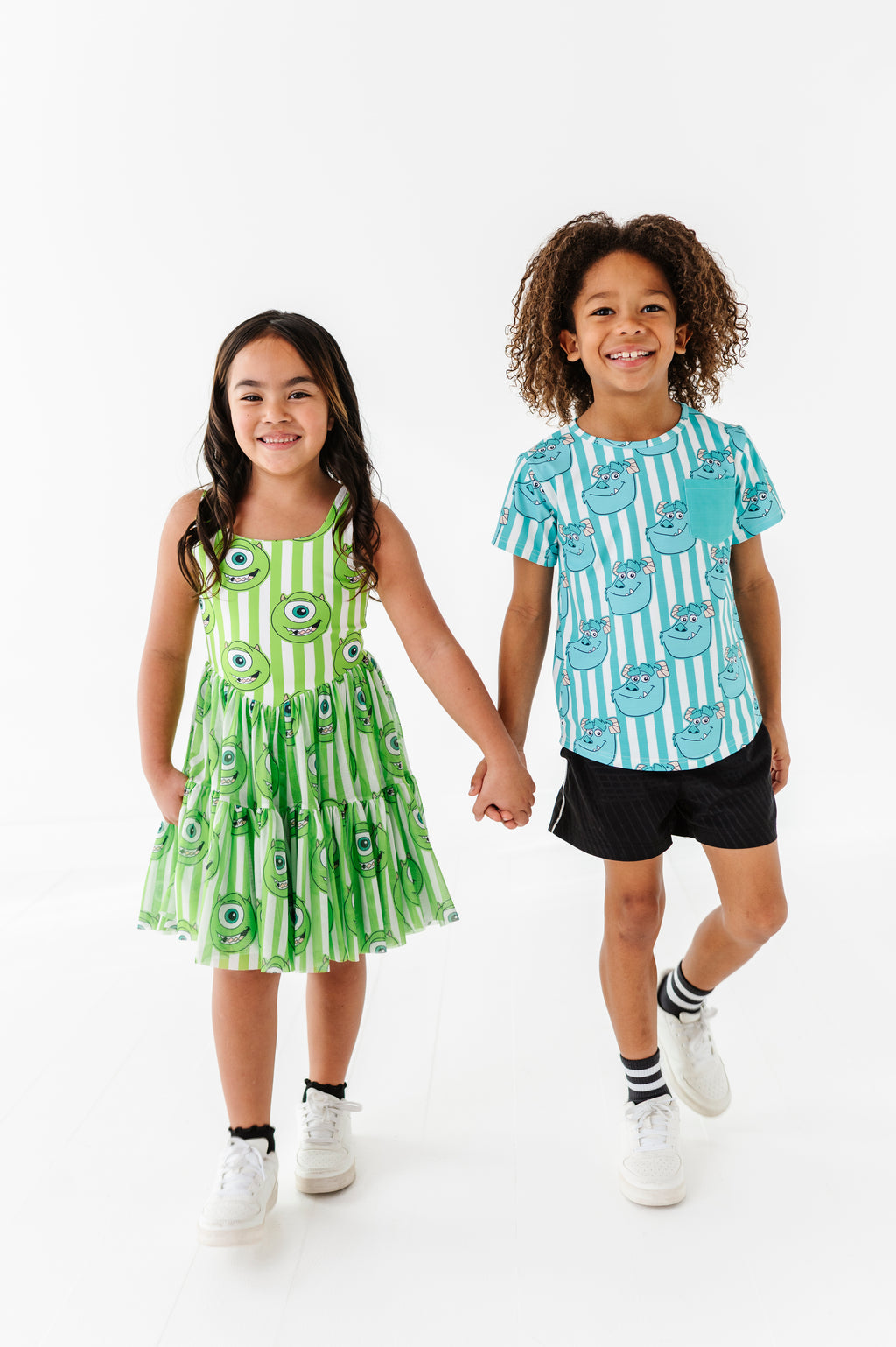 MONSTER MIKE Stripe (KIDS) | Mesh DRESS