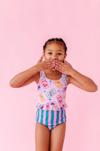 Girly Pop | RUFFLE TANKINI 2-PIECE