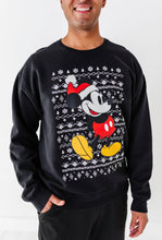 Load image into Gallery viewer, Sweater Print Mickey | BLACK Adult Sweatshirt