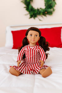 Red Stripes | DOLL DRESS