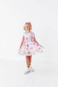 APPLEY | Collared Twirl Dress