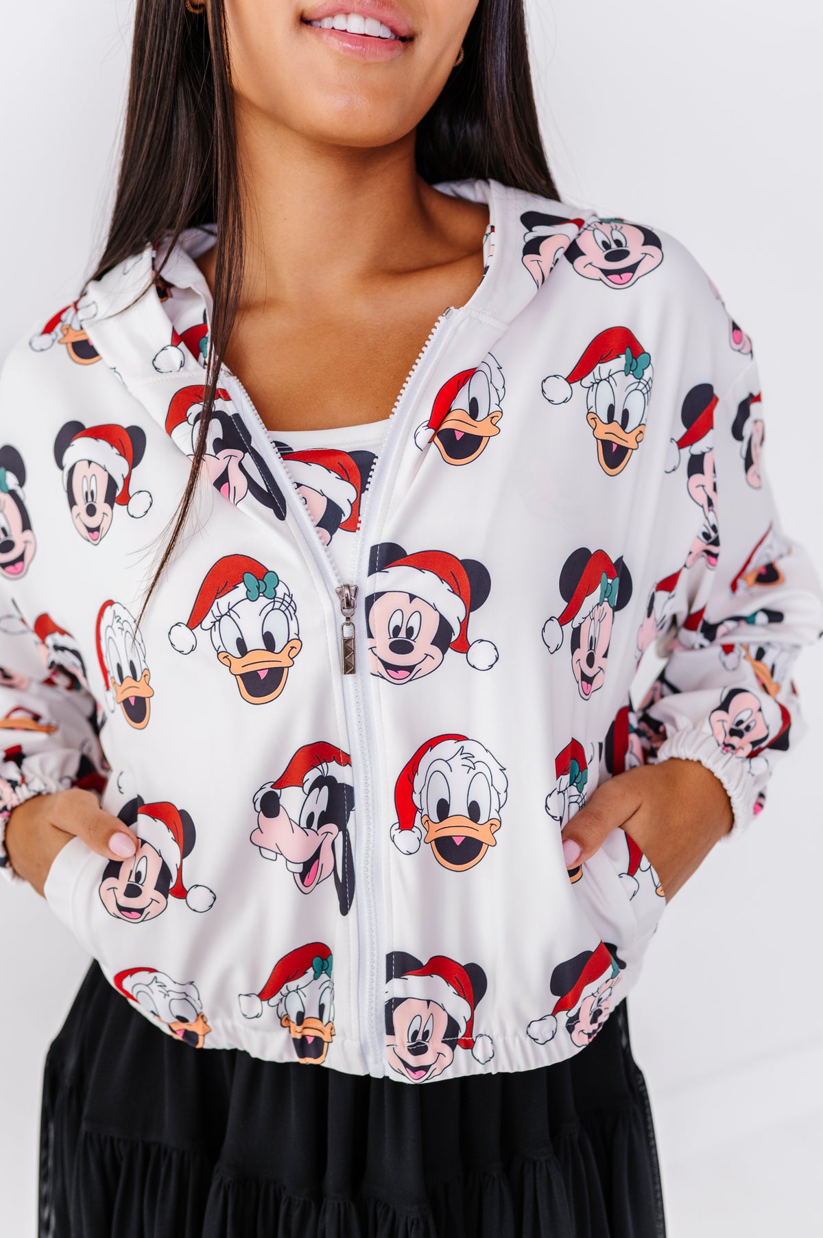 Christmas Crew | ADULT Cropped Hoodie