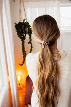 Load image into Gallery viewer, Silver Bow Ponytail Cuff