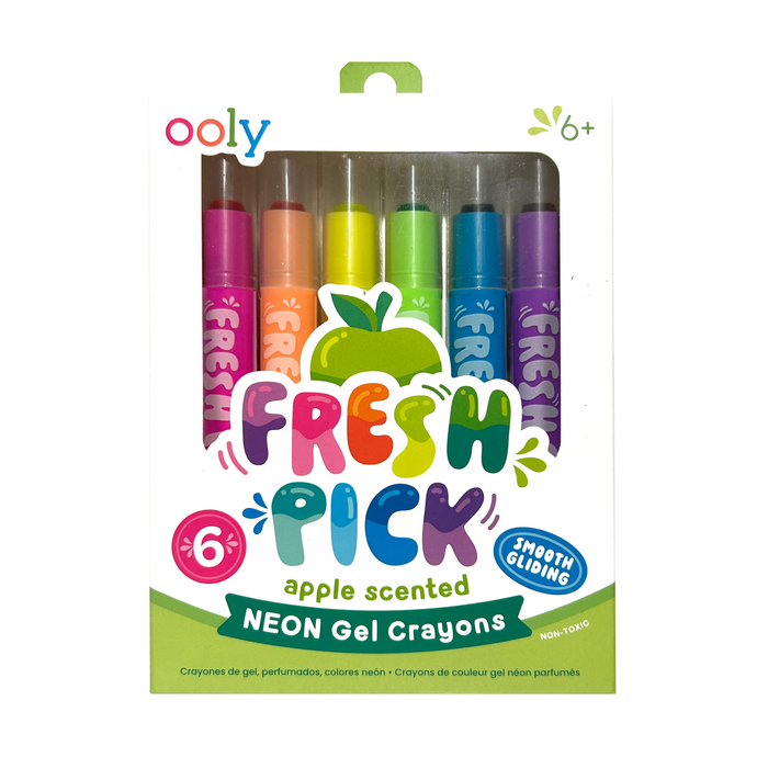 Fresh Pick Apple Scented Gel Crayons