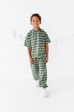 Load image into Gallery viewer, Olivine Stripes | Hoodie + Jogger SET