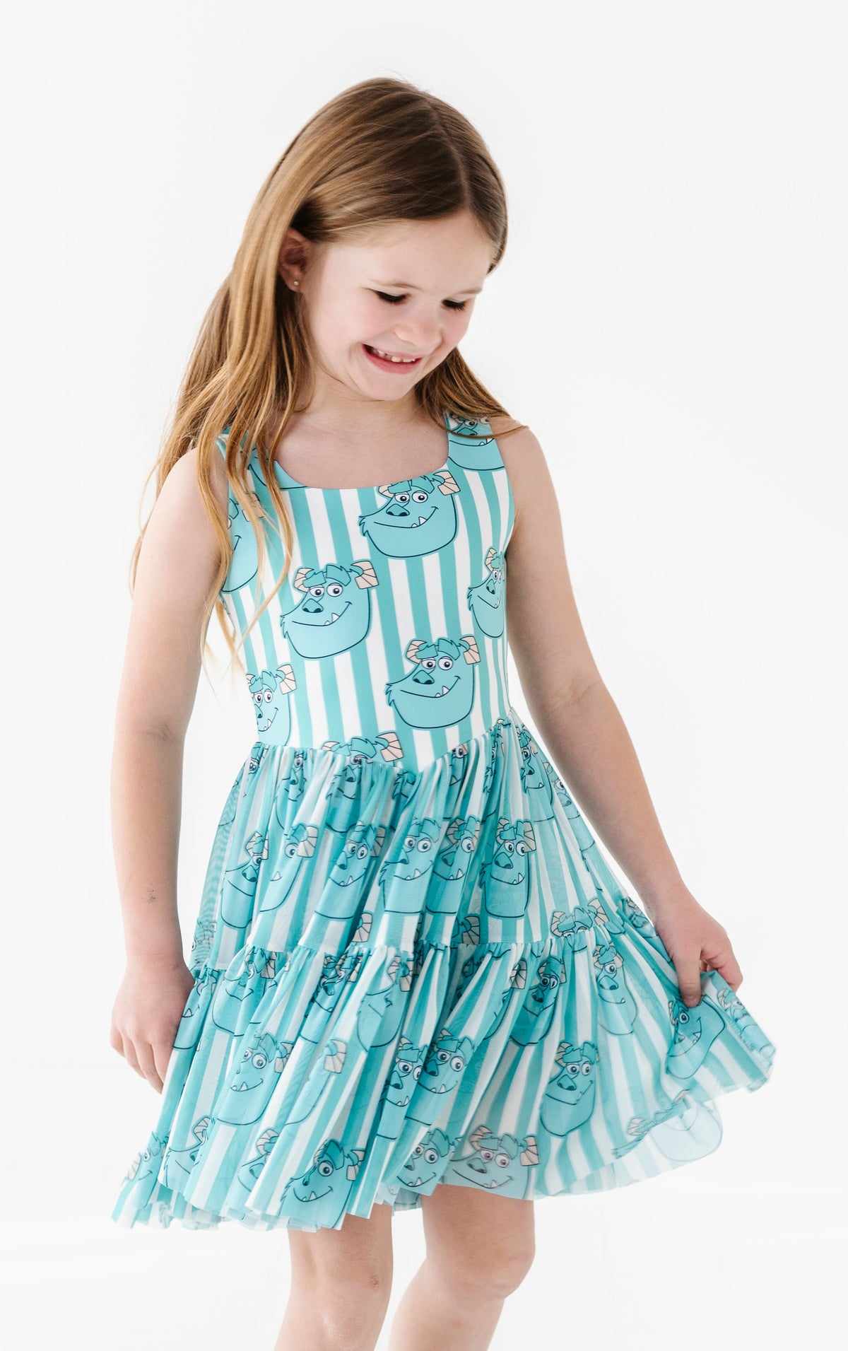 SULLEY Stripe (KIDS) | Mesh DRESS
