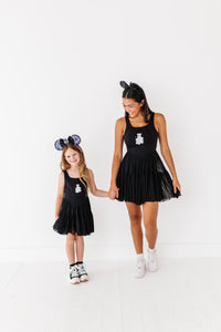 Minnie Ghost BLACK | (ADULT) Mesh DRESS