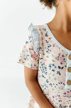 Load image into Gallery viewer, PERIWINKLE DITSY FLORAL | Bamboo Nightgown (12/18 months ONLY left)