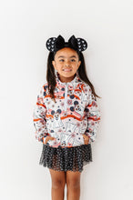 Load image into Gallery viewer, Groovy Minnie Ghosts | KIDS 1/4th Zip Up