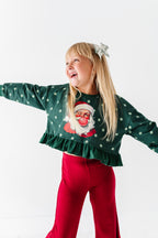 Bubblegum Santa | Ruffle Crop Crew
